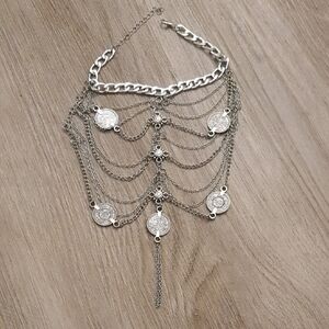 Elegant Silver Chain Necklace
